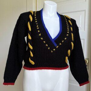80s 3D Sweater